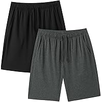 SWOMOG Men's 1 Pack Satin Pajama Shorts Silk Pajama Boxer Lounge